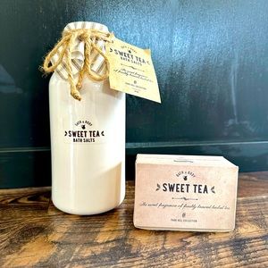 Park Hill Collection Sweet Tea bath salts and bar soap.